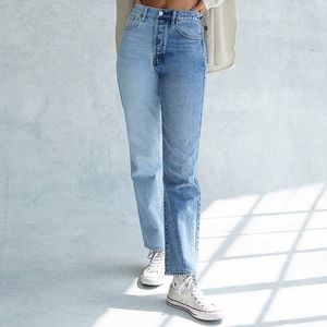 PacSun Eco Two-Tone Blue Dad Jeans